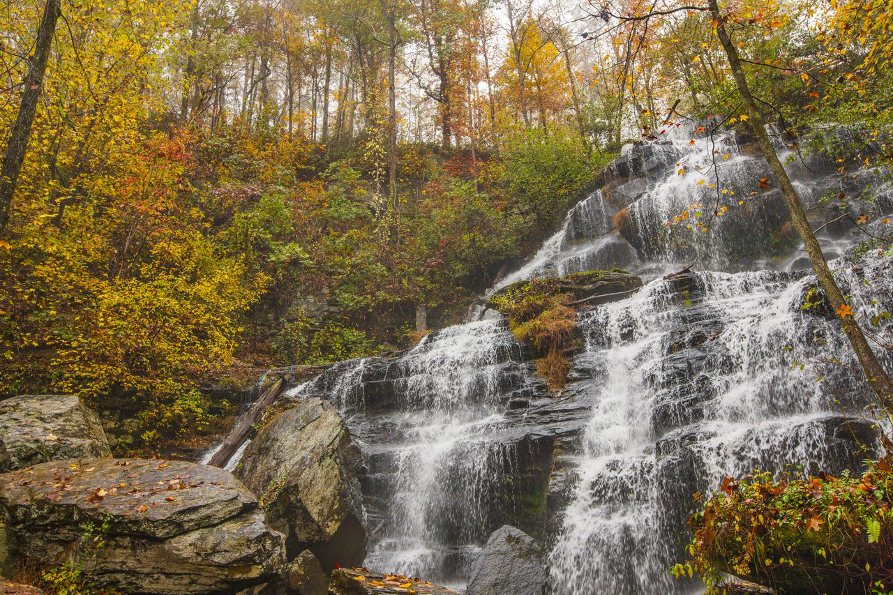 Fall Foliage in SC's Upcountry — Waterfalls, Byways & Blue Ridge Views